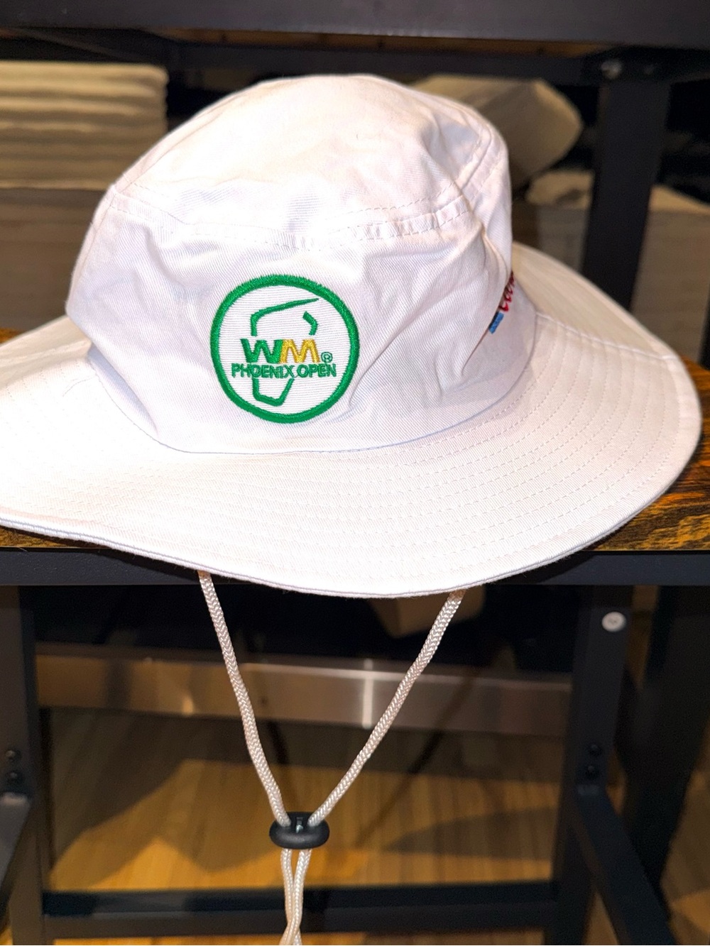 WM Phoenix Open Unisex White Bucket Hat Golf PGA TOUR ONE SIZE NWOT